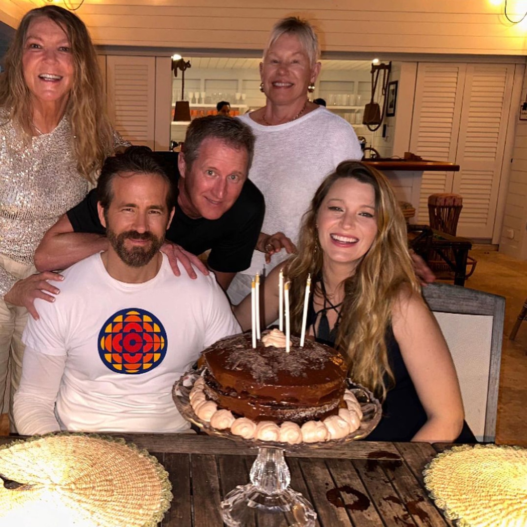 See Pregnant Blake Lively Celebrate Ryan Reynolds’ Birthday